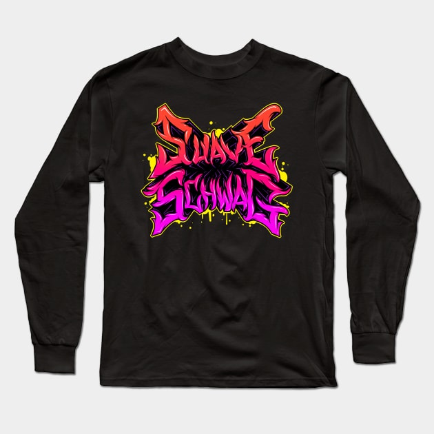Suave Schwag Graffiti Long Sleeve T-Shirt by Suave Schwag 
